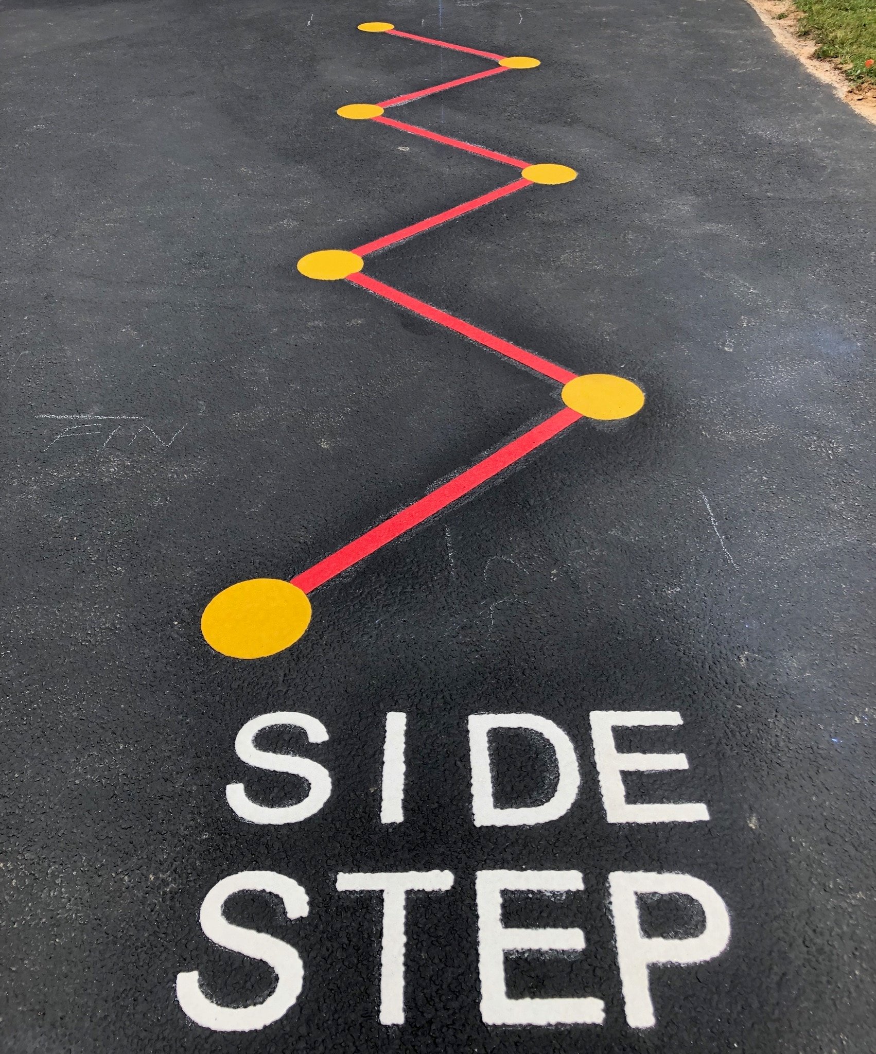Side Step Playground Game