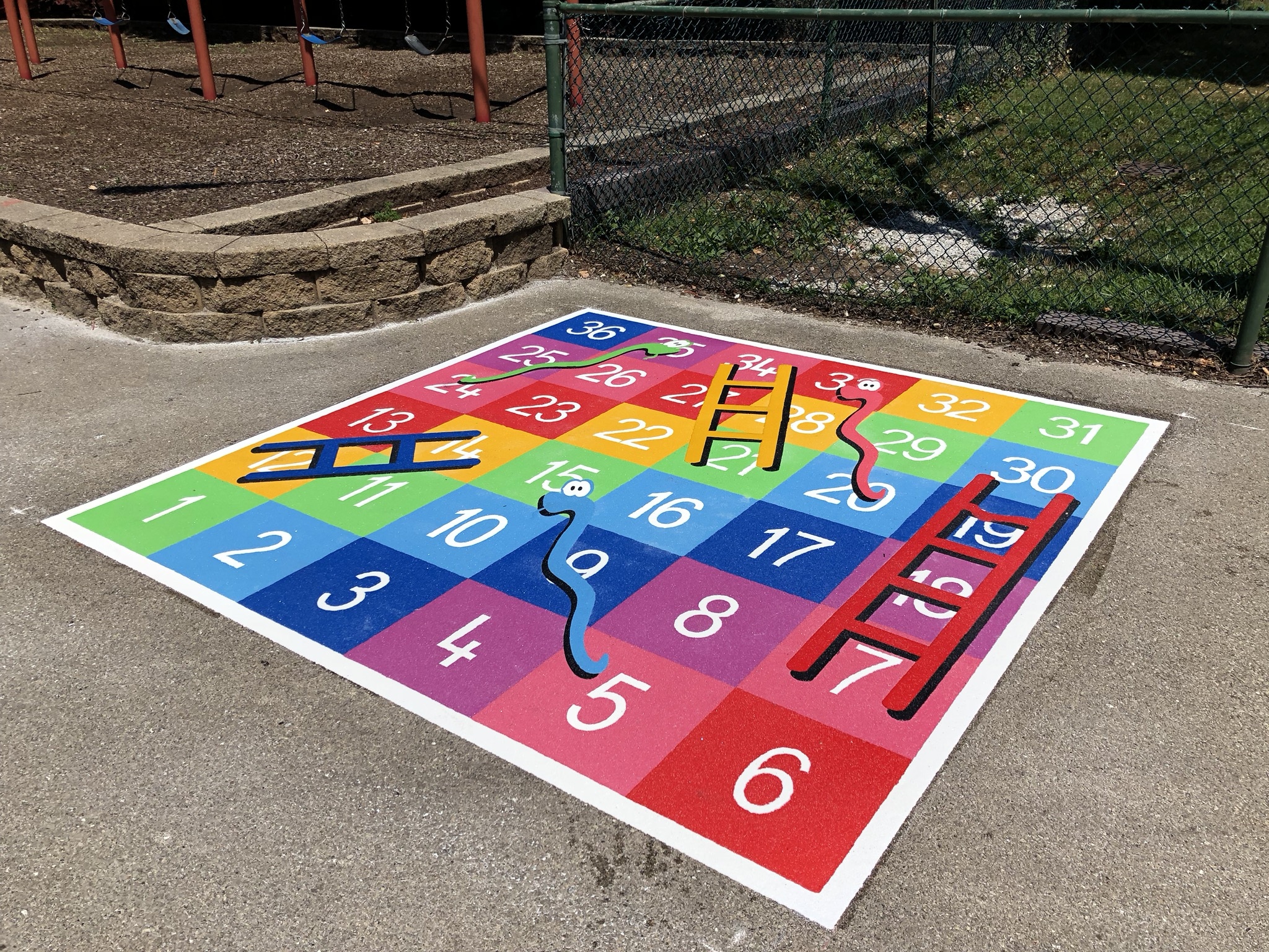 Snakes and Ladders Playground Design